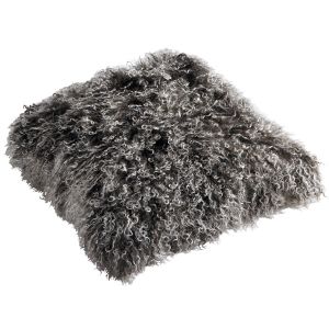 Posh Kudde i Tibetanskt Lammskinn 40*40