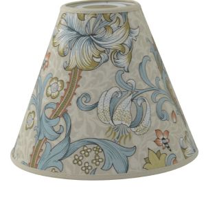 Lampskärm Toppringfäste Golden Lily - William Morris - 2 färger