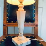 Bordslampa i marmor - ny sladd