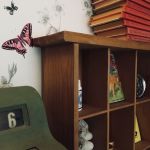 Trälåda med många fack