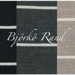 Möbeltyg - BJÖRKÖ RAND - 9 färger