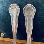 Smörkniv och Gaffel Nysilver