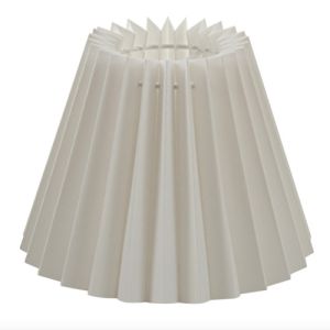 Skärm Caroline Plisserad - 8 storlekar