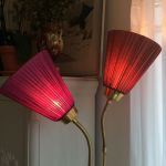 Lampskärm A-form med toppringfäste