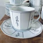 Teservis Lidköping - Einar Forseth - 9 koppar med fat