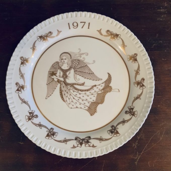 Paret julfat - Spode Christmas Plate