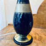 Lampfot glas blå - ny el