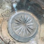 Trattformad glasskål