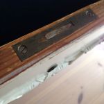 Byrå gustaviansk stil 1800-tal, 2 lådor