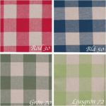 Möbeltyg MAX RUTA -  6 färger