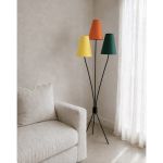 Golvlampa 3-armad RETRO LJUSDAL