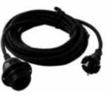 Taklampa Jute för m utomhussladd - 2 storlekar - 2 färger