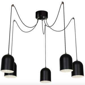 Taklampa Spider 5 armar