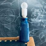 Bordslampa Rörstrand stengods - ny el