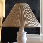 Bordslampa Alabaster m ny skärm