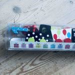 Födelsedagståg siffror 0-9 tågvagnar