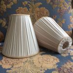 Lampskärm A-form med toppringfäste