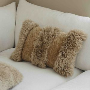 Kudde Dune Fårskinn och Lammskinn - 2 färger