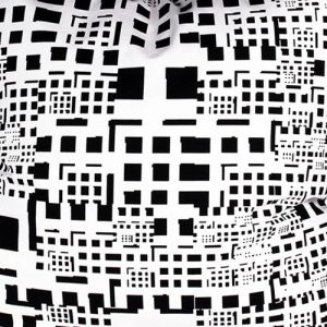 TYG - Unreadable Pattern 006 - Gabor Palotai - Smärting 100 % Bomull