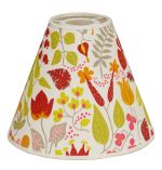 Skärm m toppringfäste - mönster Herbarium av Stig Lindberg - 4 färger