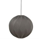 Taklampa Twister Rund Stretchtyg Lyx - 3 storlekar - 7 färger