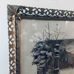 Ram genombruten metall