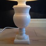 Bordslampa Alabaster m ny skärm