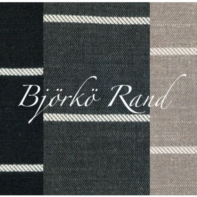Möbeltyg - BJÖRKÖ RAND - 9 färger