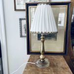 Lampfot metall och glas - ny el