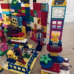 Stor Duplosats med låda - 338 bitar