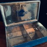 Antik Plåtburk Segelbåtar - Hakons