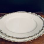 Set med 5 fina uppläggningsfat - Hutschenreuther Bavaria