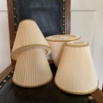 Lampskärm A-form med toppringfäste