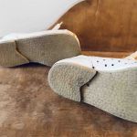 Äldre skinnskor knytskor barn