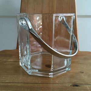 8-kantig ishink i glas m handtag - Luminarc
