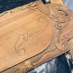 Skärbräda "Ida" - handsnidad