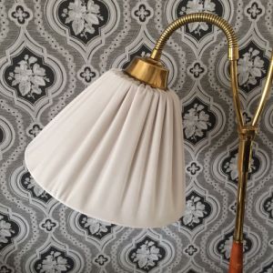 Lampskärm Bred A-form med toppringfäste - Sammet - 8 färger