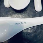 Set med 7 porslinsskedar - Royal Porcelaine