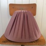 Lampskärm A-form med toppringfäste