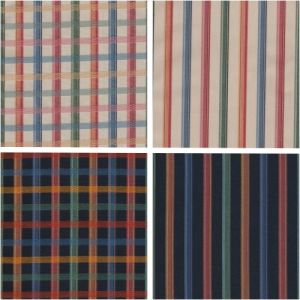 Möbeltyg MAJA - Rutig och Randig - 4 färger