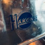 Antik Plåtburk Segelbåtar - Hakons