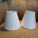 Lampskärm Laminerad Avlång Toppring - 14 färger - 4 storlekar