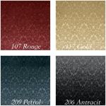 Möbeltyg Medaljongsammet Dalila - 16 färger