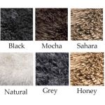 Lammskinnskudde Långhårig Lockig M 40*60 cm