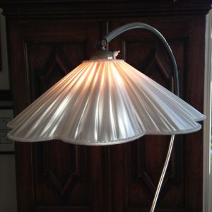 Lampskärm Rynkad Satin eller Linne - Toppringfäste - 7 färger - 3 storlekar