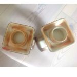 Paret ljusstakar Art Nouveau