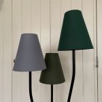 3-armad golvlampa 60-tal