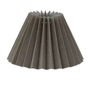 Skärm Caroline Plisserad - 8 storlekar - 2 färger: Natur och Offwhite