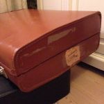 Resväska Brun Dubbla Handtag