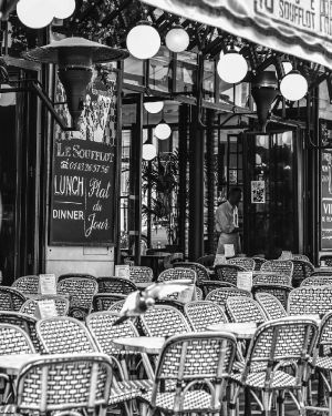 Plansch Café le Soufflot 70*50 cm